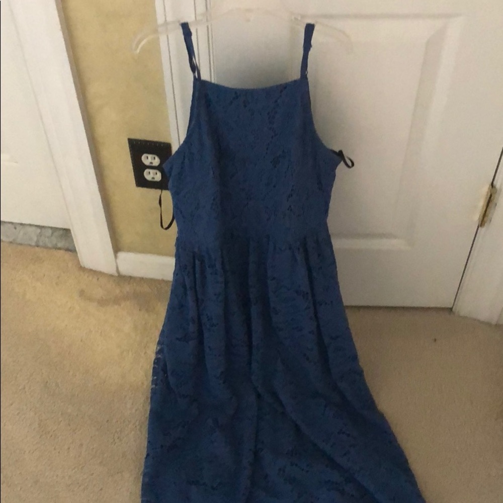 blue lulus dress